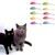 IntiMeg Jeu de 10 souris peluche pour chats IntiMeg Jeu de 10 souris peluche pour chats