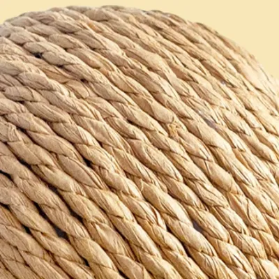 ZenPets Boule de jouet pour chat en boule de sisal en plumes