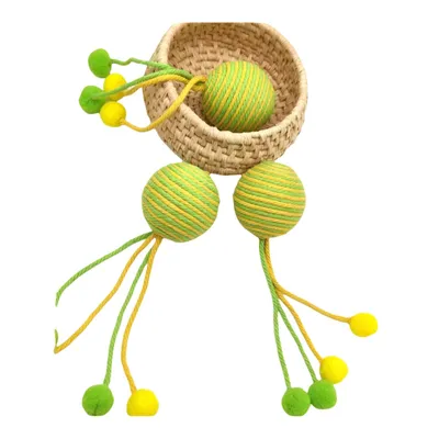 ZenPets Balle de jeu pour chat en coton