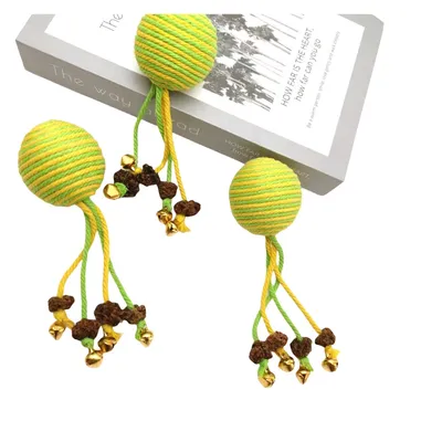 ZenPets Balle de jeu pour chat en coton