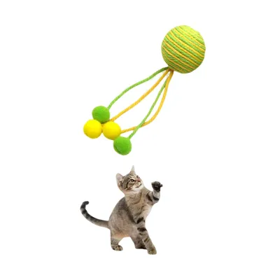 ZenPets Balle de jeu pour chat en coton ZenPets Balle de jeu pour chat en coton