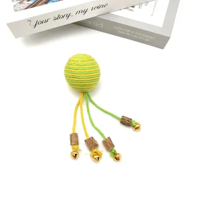 ZenPets Balle de jeu pour chat en coton